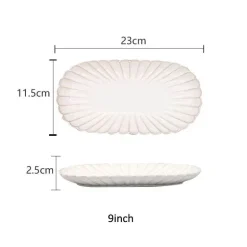 Geschirrset aus weiß glasierter Keramik – Elegante Geschirrkollektion