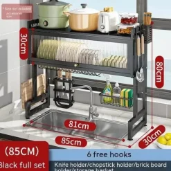 Geschirrständer über der Spüle – Moderner Küchen-Organizer