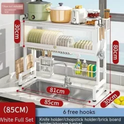 Geschirrständer über der Spüle – Moderner Küchen-Organizer