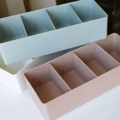 Geteilte Aufbewahrungsbox – Vielseitiger Organizer für Geschirr