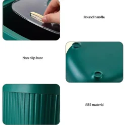 Getreideaufbewahrungsbox mit großer Kapazität – Küchen-Organizer in Pastellfarben