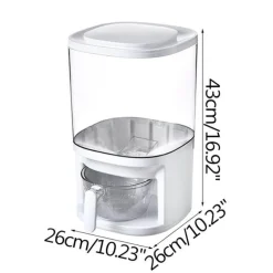 Getreidespender mit großer Kapazität – Mega-Aufbewahrungslösung für einfaches Ausgeben