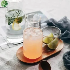 Getränkeset aus Borosilikatglas – langlebiges, hitzebeständiges Trinkgeschirr