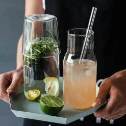 Getränkeset aus Borosilikatglas – langlebiges, hitzebeständiges Trinkgeschirr