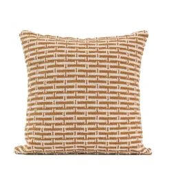 Gewebter Gitterkissenbezug - Dekorativer Kissenbezug