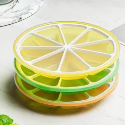 Gewellte Silikon-Eiswürfelform – Dekorative Eisschale für Partys