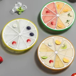 Gewellte Silikon-Eiswürfelform – Dekorative Eisschale für Partys