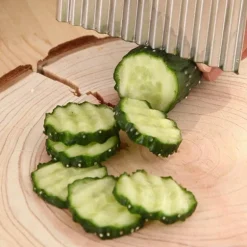 Gewellter Kartoffelschneider – Küchenwerkzeug aus Edelstahl