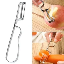 Gewellter Kartoffelschneider – Küchenwerkzeug aus Edelstahl