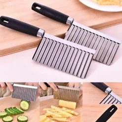 Gewellter Kartoffelschneider – Kreatives Gemüseschneidewerkzeug