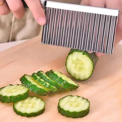 Gewellter Kartoffelschneider – Kreatives Gemüseschneidewerkzeug