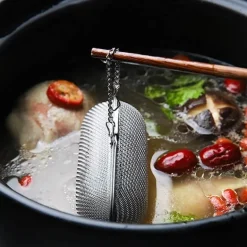 Gewürzfilter aus Edelstahl – wiederverwendbares Küchen-Aufhängewerkzeug