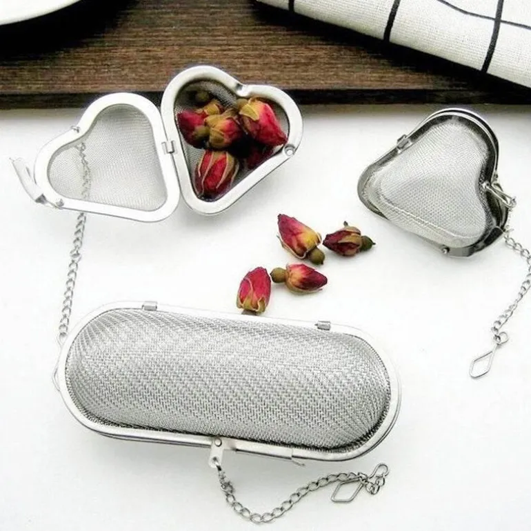 Gewürzfilter aus Edelstahl – wiederverwendbares Küchen-Aufhängewerkzeug