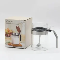 Gewürzglas aus Glas mit PP-Deckel – langlebiger Gewürzbehälter für die Küche für Kräuter und Gewürze