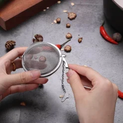 Gewürzkugel aus Edelstahl – Ultrafeines Kräutersieb