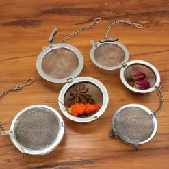 Gewürzkugel aus Edelstahl – Ultrafeines Kräutersieb