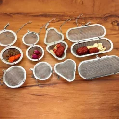 Gewürzkugel aus Edelstahl – Ultrafeines Kräutersieb