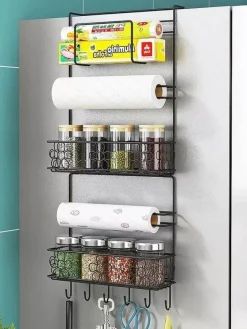 Gewürzregal-Organizer für den Kühlschrank – Super-Aufbewahrungslösung für Küchenkräuter