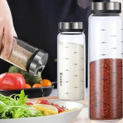 Gewürzstreuer aus Glas – Salz- und Pfefferstreuer