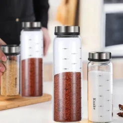 Gewürzstreuer aus Glas – Salz- und Pfefferstreuer