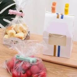 Giraffen-Beutelverschlussclips – Niedliche Plastikklammern zur Lebensmittelaufbewahrung