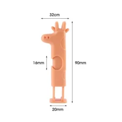 Giraffen-Beutelverschlussclips – Niedliche Plastikklammern zur Lebensmittelaufbewahrung