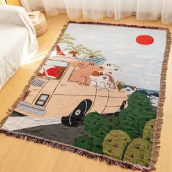 Gitarrenjunge Decke - Boho Gemütliches Wohnzimmer Dekor