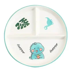 Gitterteller für Kinder mit Cartoon-Motiv – Lustiges und funktionales Unterteilungsgericht für Frühstück und Snacks