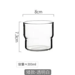 Glasbecher in Kürbisform – Vielseitiger Kaffee-Whiskey-Weinbecher