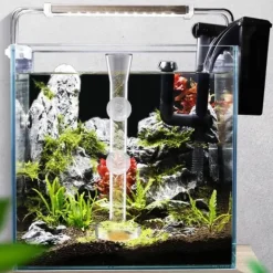 Glas-Futterrohr für Aquarienfische – transparentes Fütterungsgerät