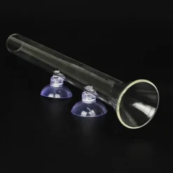 Glas-Futterrohr für Aquarienfische – transparentes Fütterungsgerät
