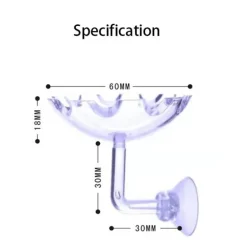 Glas-Futterrohr für Aquarienfische – transparentes Fütterungsgerät
