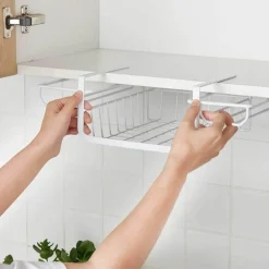 Glasregal unter dem Schrank – Aufbewahrungsorganizer für die Küche