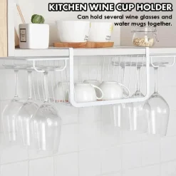 Glasregal unter dem Schrank – Aufbewahrungsorganizer für die Küche