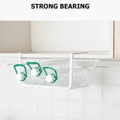 Glasregal unter dem Schrank – Aufbewahrungsorganizer für die Küche