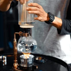 Glassiphon-Kaffeemaschine – Elegantes Brühsystem