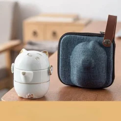 Glückskatze-Teeservice aus Keramik – das perfekte Geschenk für Katzenliebhaber