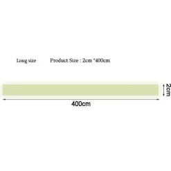 Glow in the Dark Baseboard Wall Sticker - Luminous Home Decor