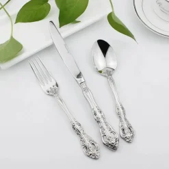 Gold Silber Edelstahl Besteck Set - Küchengeschirr Werkzeuge Zubehör