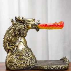 Golden Dragon Teekanne - Mystische Keramikteekanne