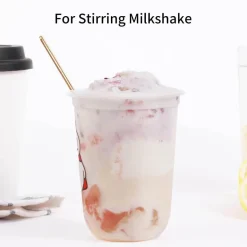 Goldfarbenes Kaffeelöffel-Set aus Edelstahl – 4 Espresso-Teelöffel