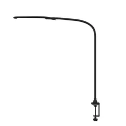 Gooseneck Clip-On Desk Lamp - Dimmable Adjustable Task Light