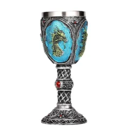 Gothic Dragon King Edelstahlkelch - 200 ml Weinglas