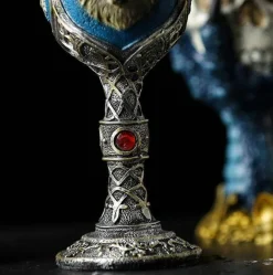 Gotischer Totenkopfkelch - Cocktail-Trinkgeschirr aus Edelstahl