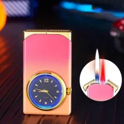 Gradient Flame Lighter Watch – Einzigartiger, kreativer Zeitmesser für stilvolle Momente