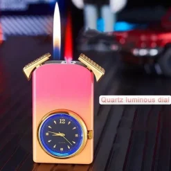 Gradient Flame Lighter Watch – Einzigartiger, kreativer Zeitmesser für stilvolle Momente