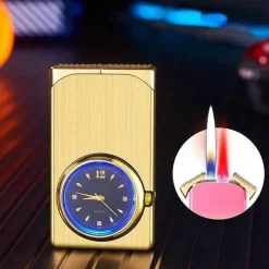 Gradient Flame Lighter Watch – Einzigartiger, kreativer Zeitmesser für stilvolle Momente