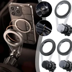 360-Grad-Magnet-Telefonhalter für die Lüftungsöffnung im Auto - Universelle Telefonhalterung