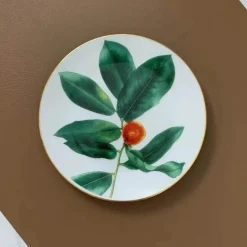 Green Leaf Geschirrset - Teller Schüsseln Teegeschirr