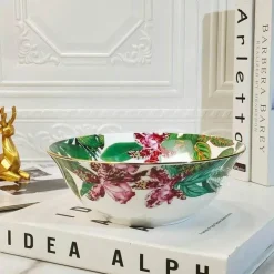 Green Leaf Geschirrset - Teller Schüsseln Teegeschirr